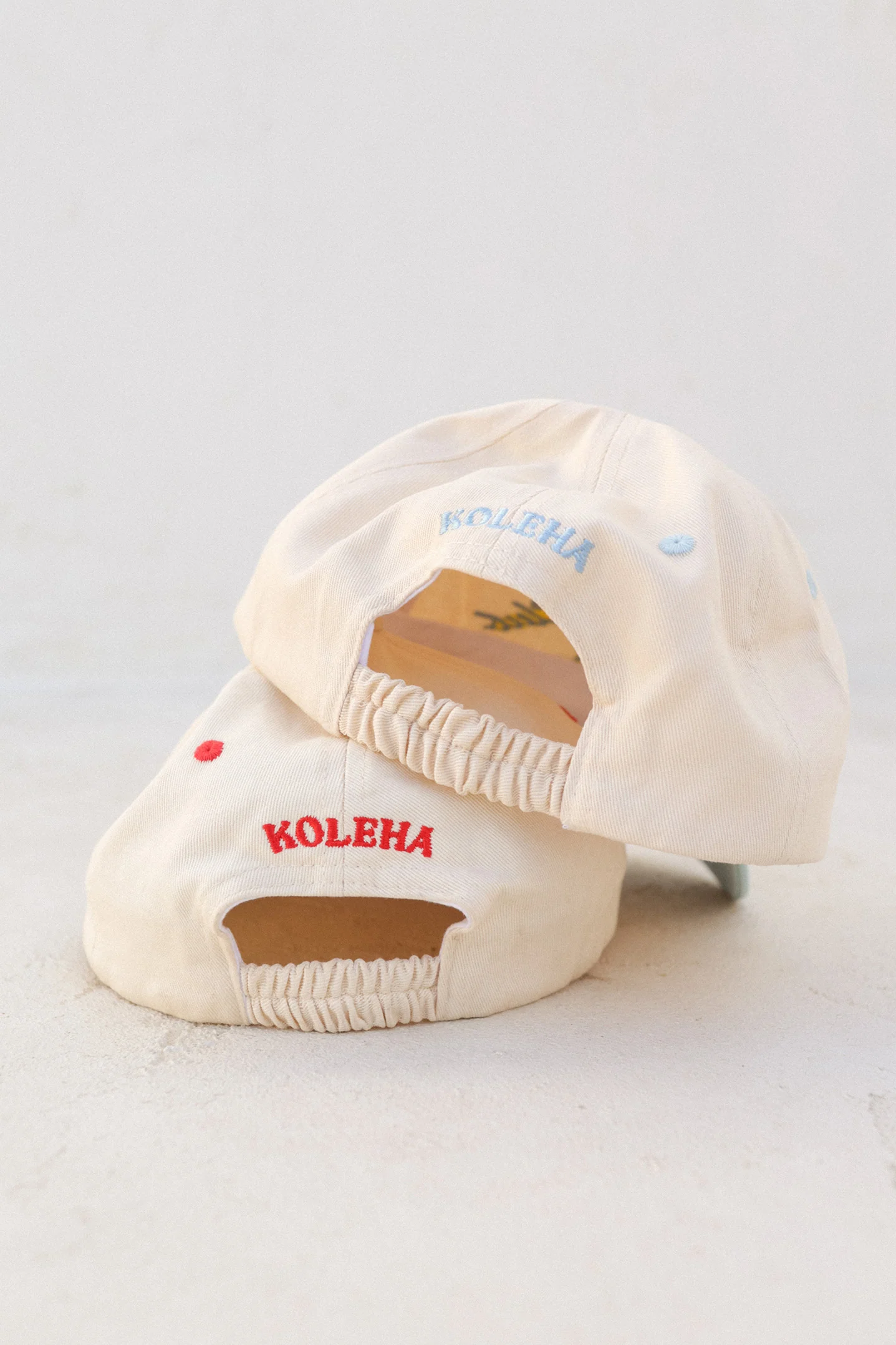 Swim Club Cap - Red & Cream - Image 6